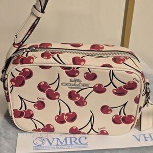Coach Cherry Pattern Jamie Camera Bag